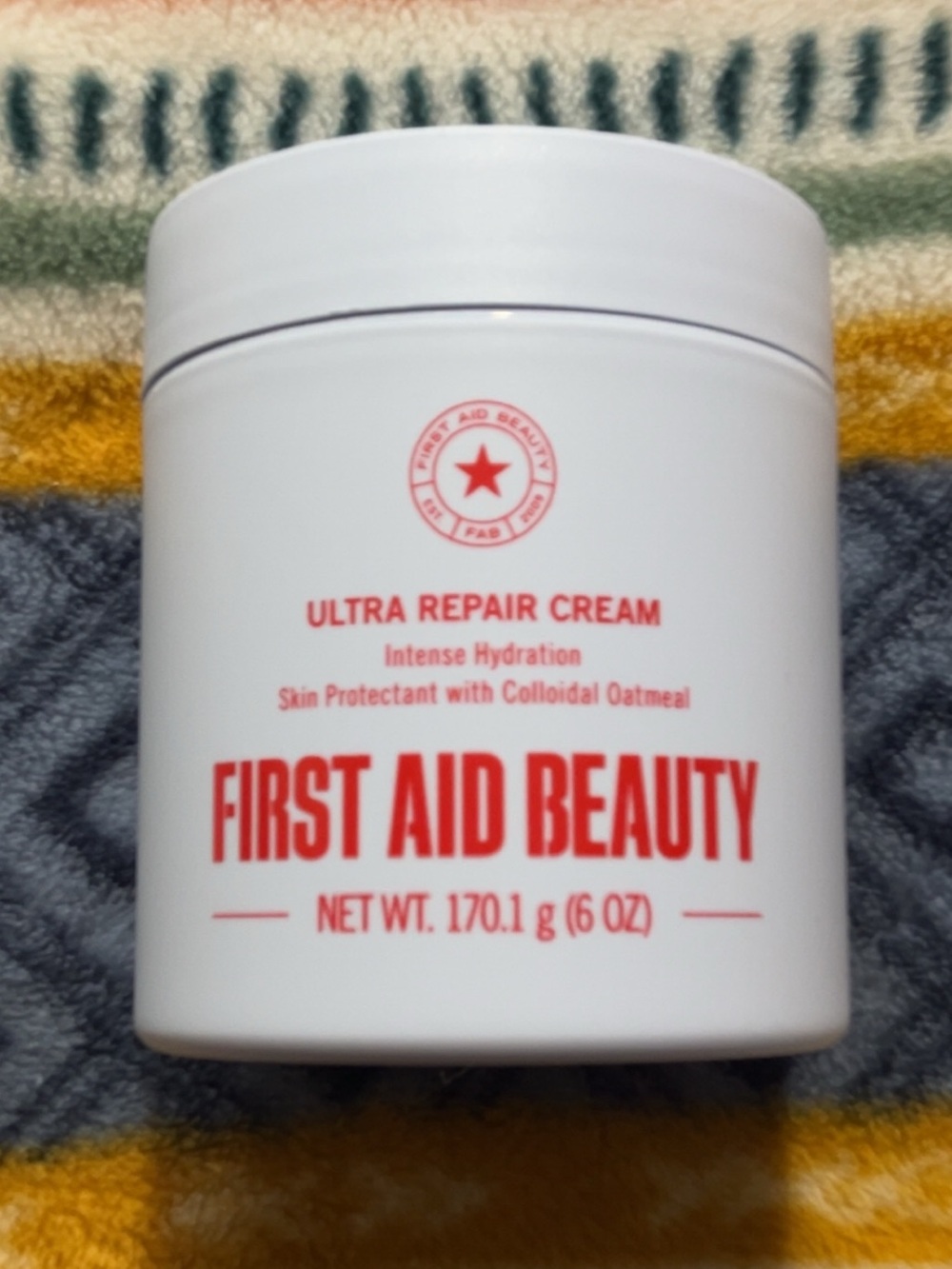 First Aid Beauty Ultra Repair Cream - White and Red Jar